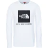 The North Face Box L/S T-shirt Jr -Kopenhaken shop 19111411 4827