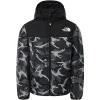 The North Face Printed Reactor Jakke Jr -Kopenhaken shop 21113830 8621
