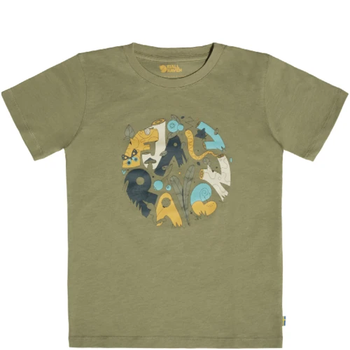 FJÄLLRÄVEN Fjällräven Forest Findings T-shirt Jr 3 FJÄLLRÄVEN Fjällräven Forest Findings T-shirt Jr